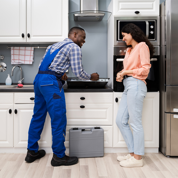 how long does it typically take to complete cooktop repair services in Burkeville